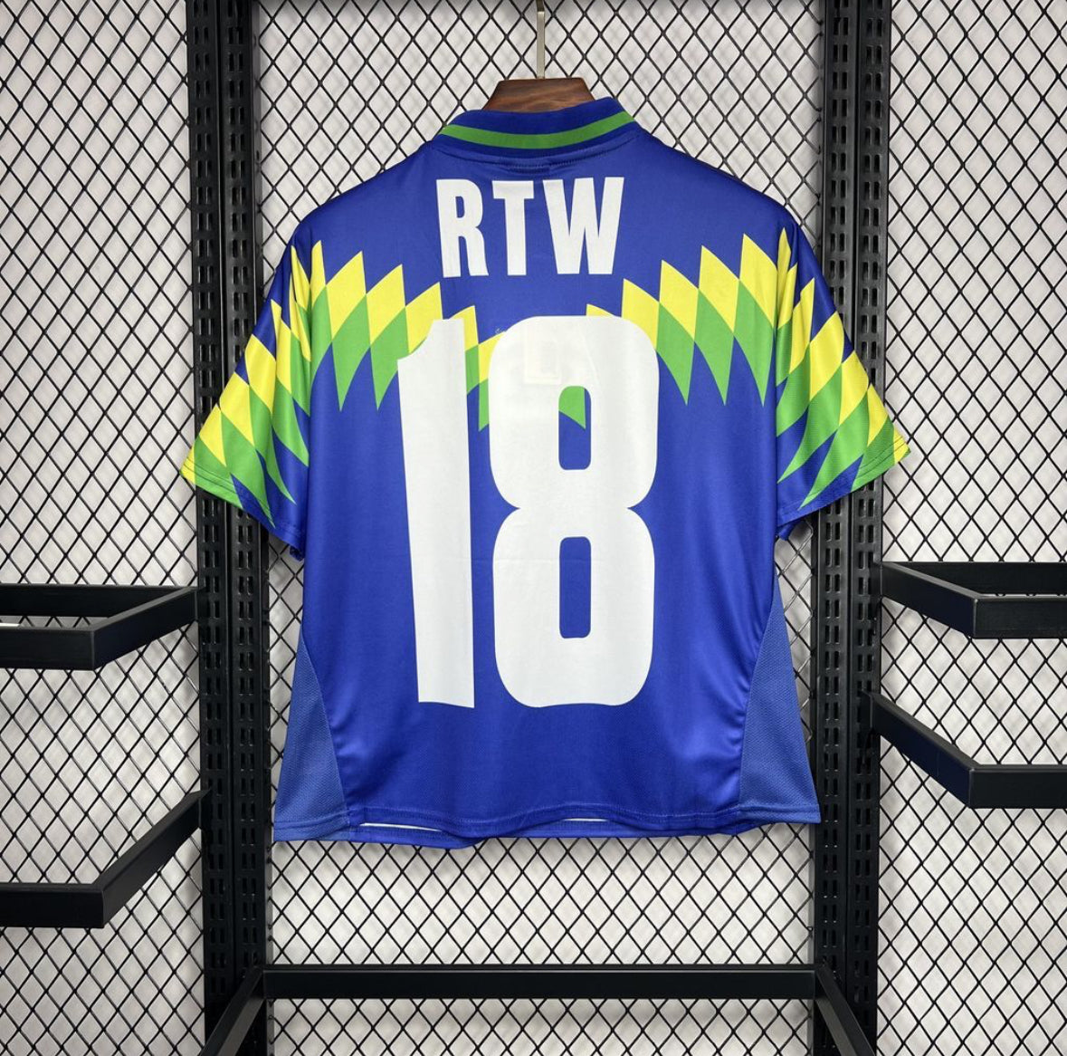 BRAZIL 1995 AWAY CORTEIZ JERSEY