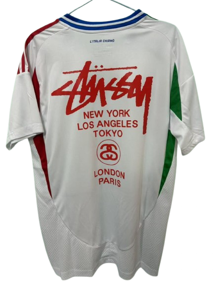 STUSSY x ‘ITALY’ JERSEY - WHITE