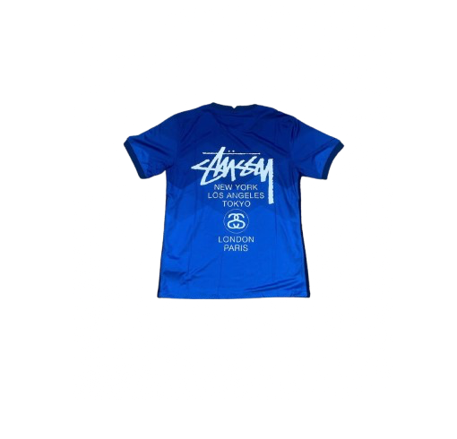 STUSSY x ‘BRASIL’ JERSEY - BLUE