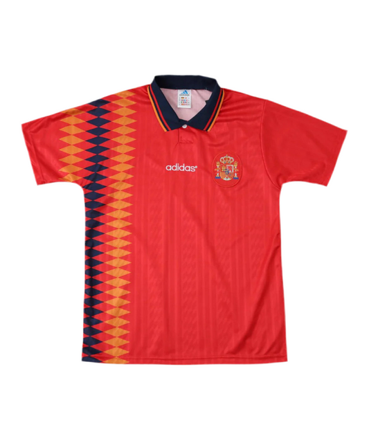 SPAIN 1994/95 RETRO JERSEY HOME