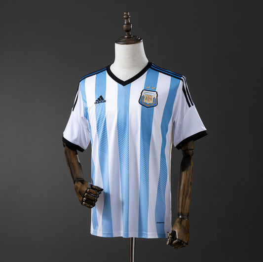ARGENTINA 2014 HOME RETRO JERSEY