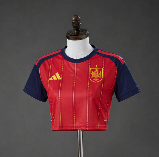 SPAIN 2026 AWAY WOMENS CROP TOP