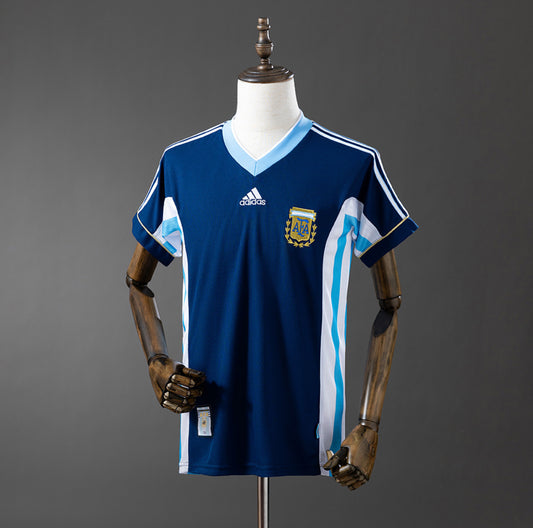 ARGENTINA 1998 AWAY RETRO JERSEY