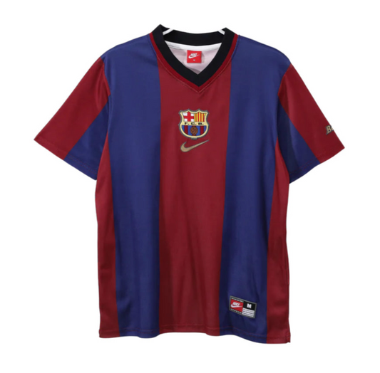 FC BARCELONA 1998 RETRO SHIRT HOME