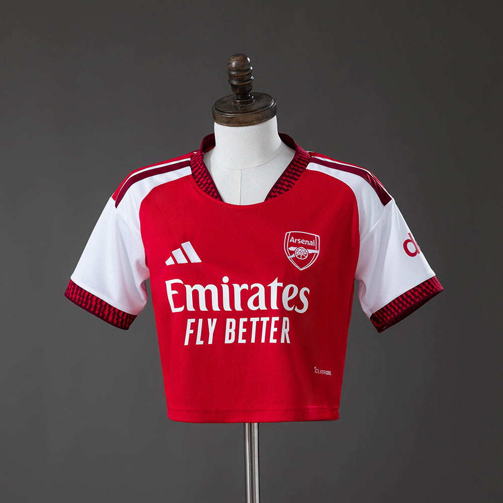 Arsenal 26/27 Home Womens Crop Jersey