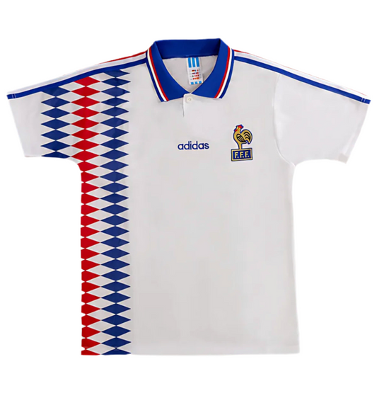 FRANCE 1994 RETRO JERSEY AWAY