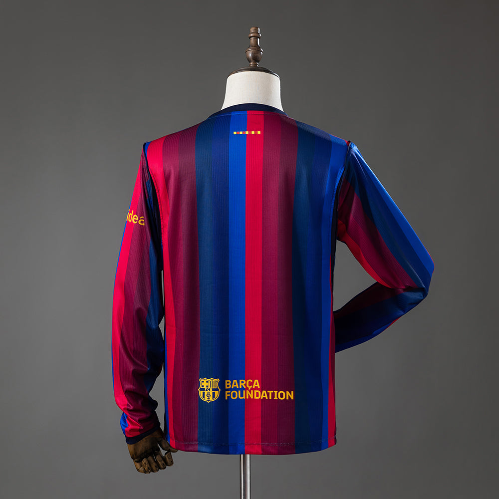 Barcelona 26/27 Home Long Sleeved Jersey