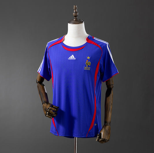 FRANCE 2006 HOME RETRO JERSEY