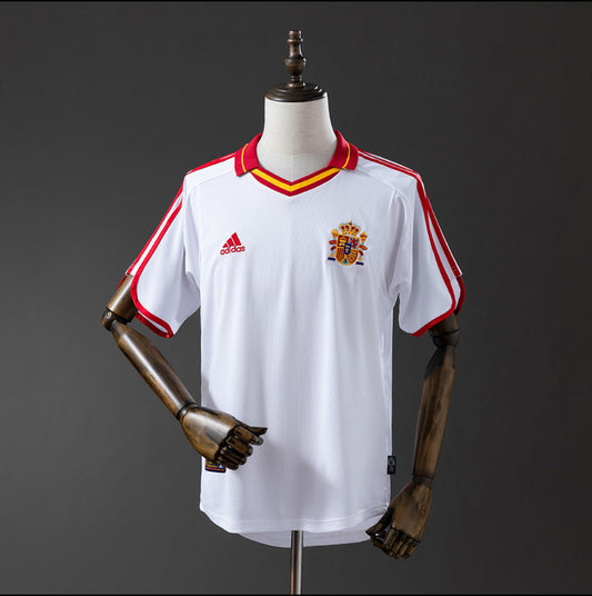 SPAIN 2000 AWAY RETRO JERSEY