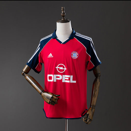 BAYERN MUNICH 2000/01 HOME RETRO JERSEY