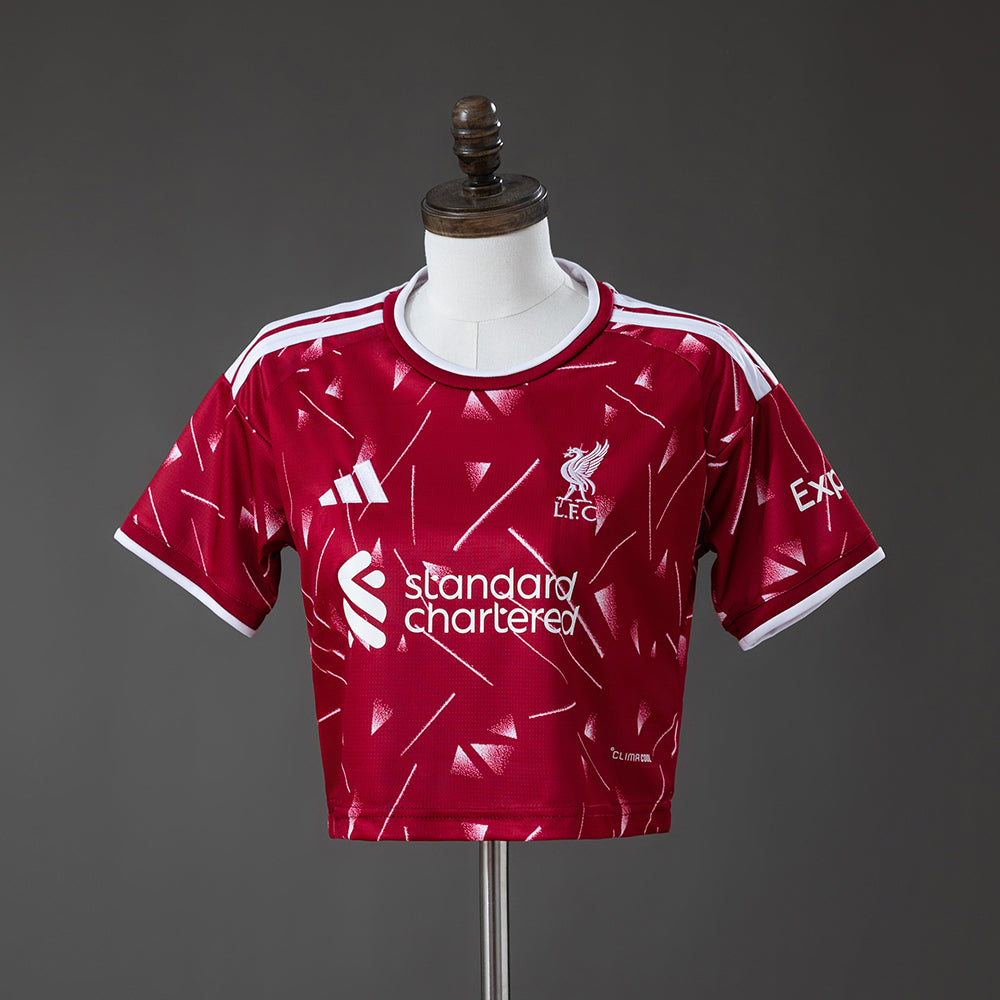 Liverpool 26/27 Home Womens Crop Jersey
