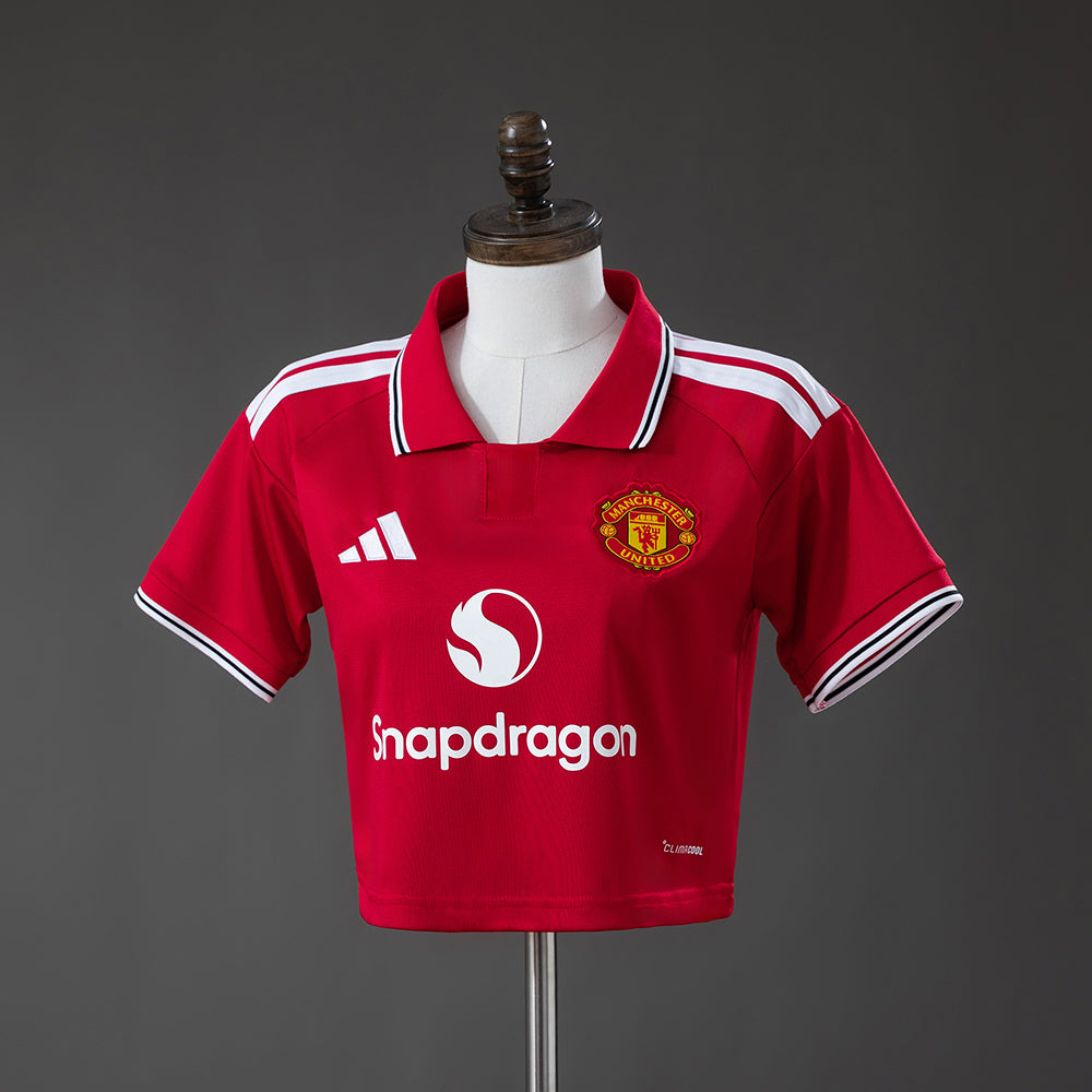 Manchester United 26/27 Home Womens Crop Jersey