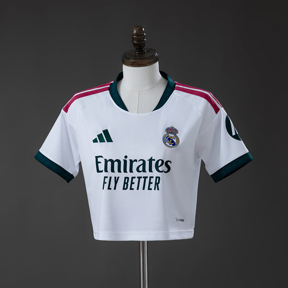 Real Madrid 26/27 Home Womens Crop Jersey
