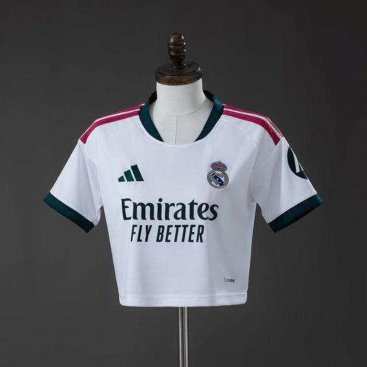 Real Madrid 26/27 Home Womens Crop Jersey
